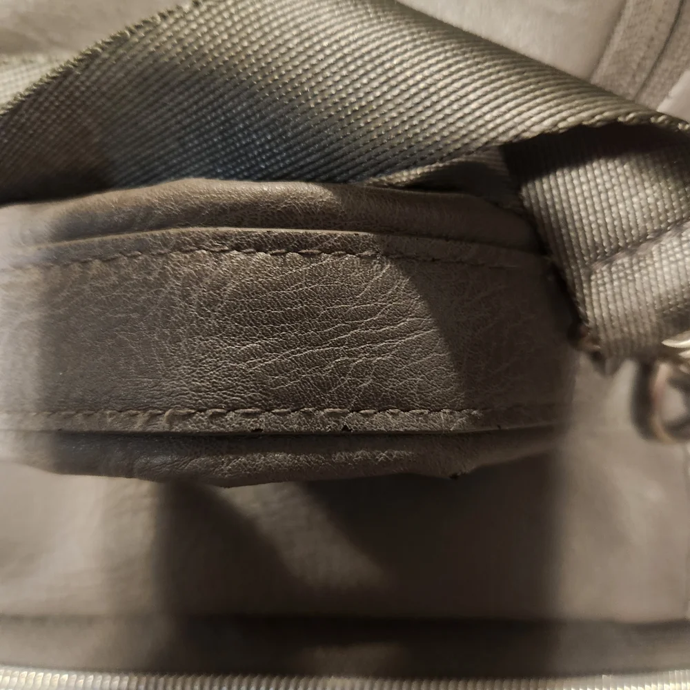 Itzy Ritzy Heathered Gray Boss Plus Diaper Backpack